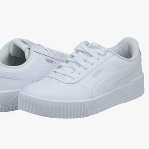 White Puma sneakers for women